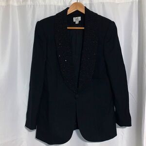 Vintage oversized wool blazer. Size 10‎